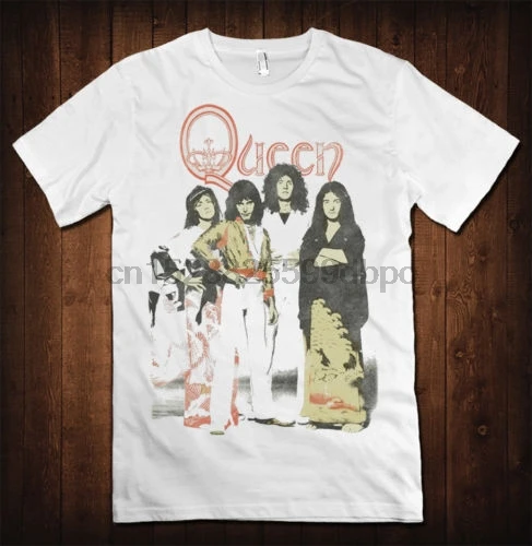 Винтажная Футболка Queen в стиле рок Мужская футболка Freddie Mercury всех размеров