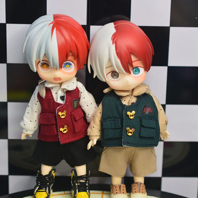 

Ob11 GSC p9 doll suit wear doll clothes Vest + T-shirt + pants Doll accessories