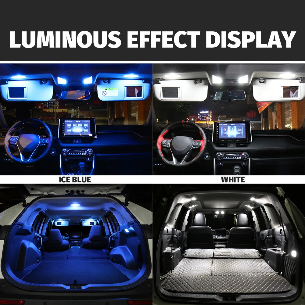 

For Kia Sorento JC XM UM 2003-2017 2018 2019 2020 Car LED Bulbs Interior Map Dome Lamps License Plate Trunk Lights Spare Lights