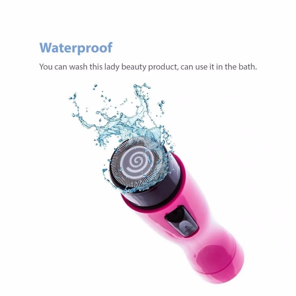 Женская бритва Водонепроницаемая удаление волос на теле триммер для лица