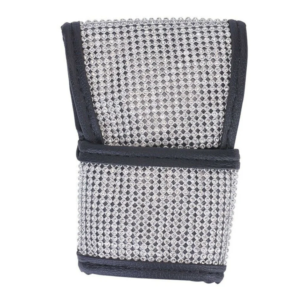 4 шт./компл. бриллиантовый Блестящий автомобильный ремень безопасности и крышка