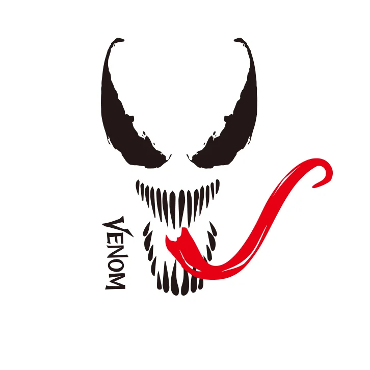 Автонаклейка Ali AutoCar Styling Personality Vinyl Kk Venom Decals для автомобиля, водонепроницаемая, из ПВХ, окна тела декоративные наклейки и аксессуары.