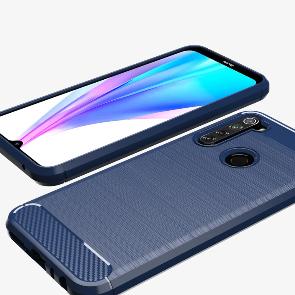 Чехол для Xiaomi mi Note 10 CC9 Pro Чехол Ультра тонкая задняя крышка для Xiao mi Red mi Note 8T 8 Pro mi A3 Lite CC9e чехлы из углеродного волокна