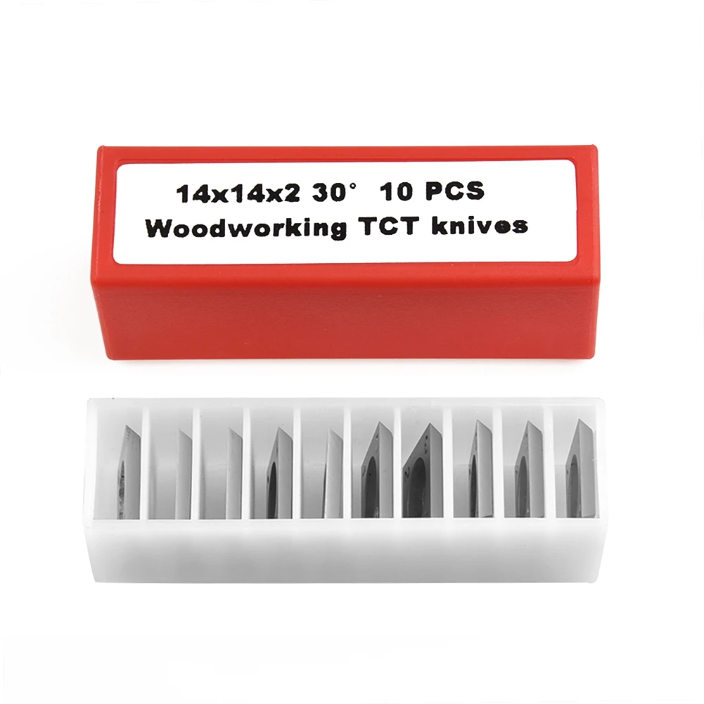 

14x14x2mm Carbide Inserts Woodworking Supplies 10pcs Lathe Blade Cutter