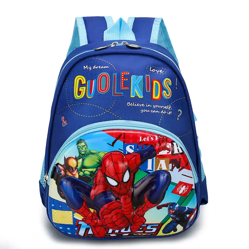

Disney Spider-Man frozen elsa anna sofia backpack for School children kindergarten backpack boy girls Travel storage book bag