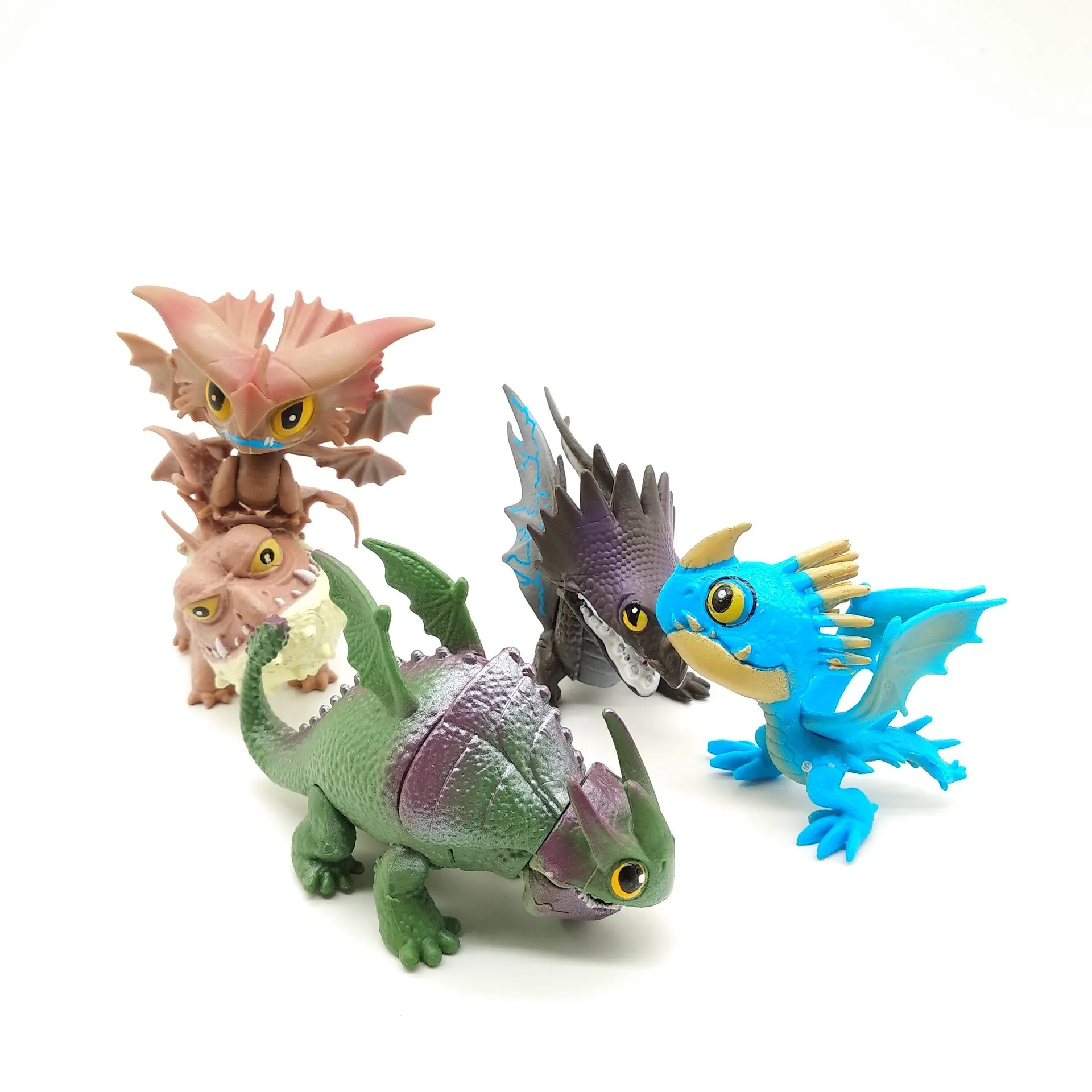 13 Pcs/set How To Train Your Dragon 2 Figures Night Fury Toothless Skull Gronckle Deadly Nadder Action Toys | Игрушки и хобби