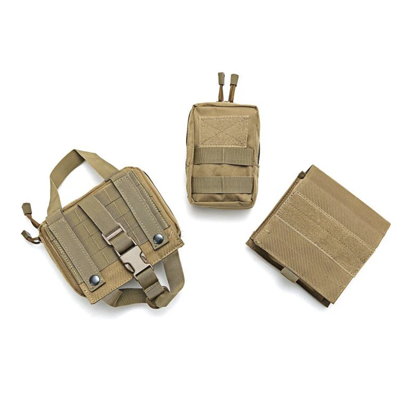 

Military Tactical Dog German Shepherd Vest Tactical Suit Dog Training Equipment Dog Combat Clothing Vest Dog Rope Dog Collar