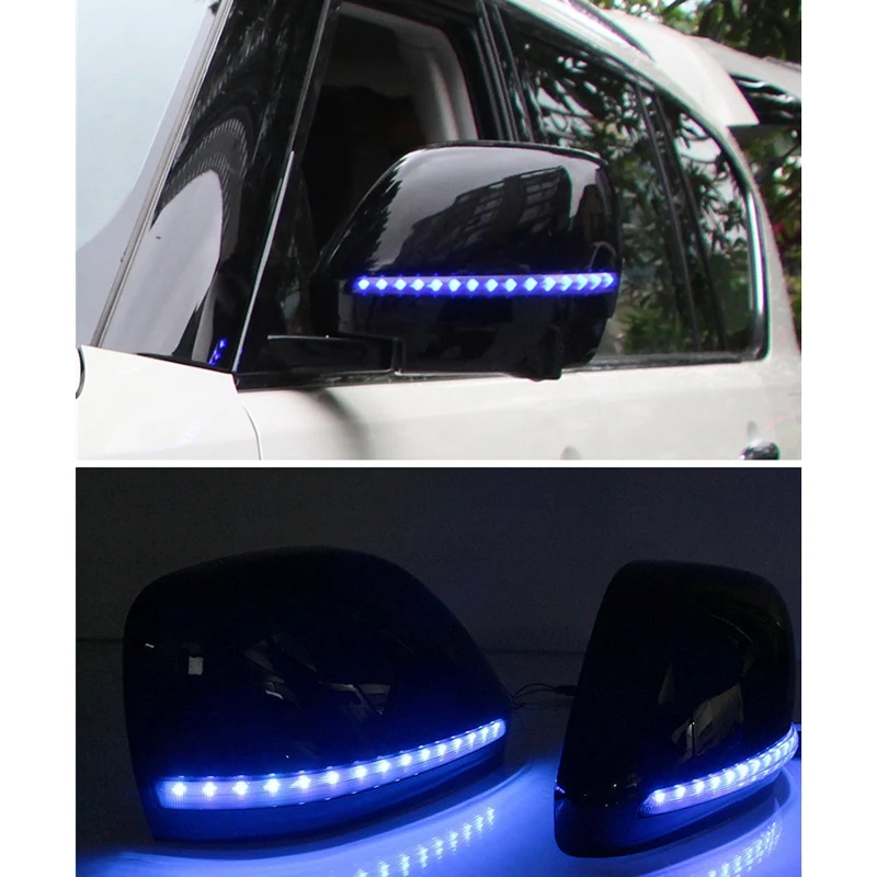 

Car LED Rear View Mirror Light Turn Signal Lamp for Nissan Patrol Y6 2016-2019 Rear View Mirror Cover with LED Light