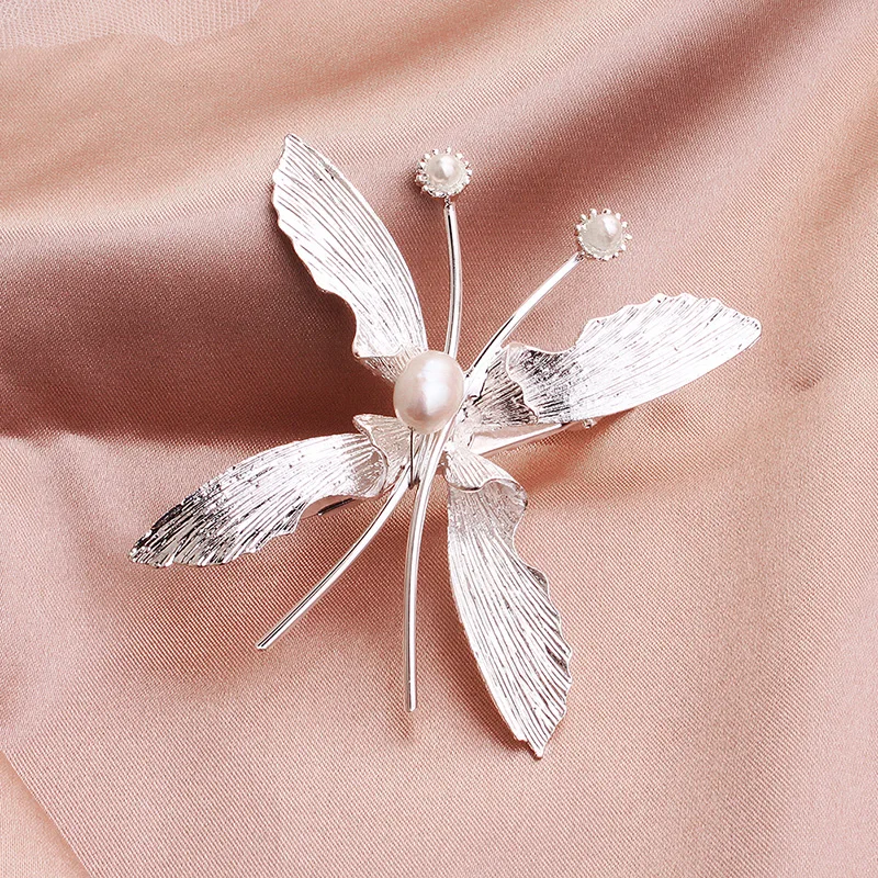 Мода бабочка шпилька простой сплав девушка заколка для волос невесты аксессуары