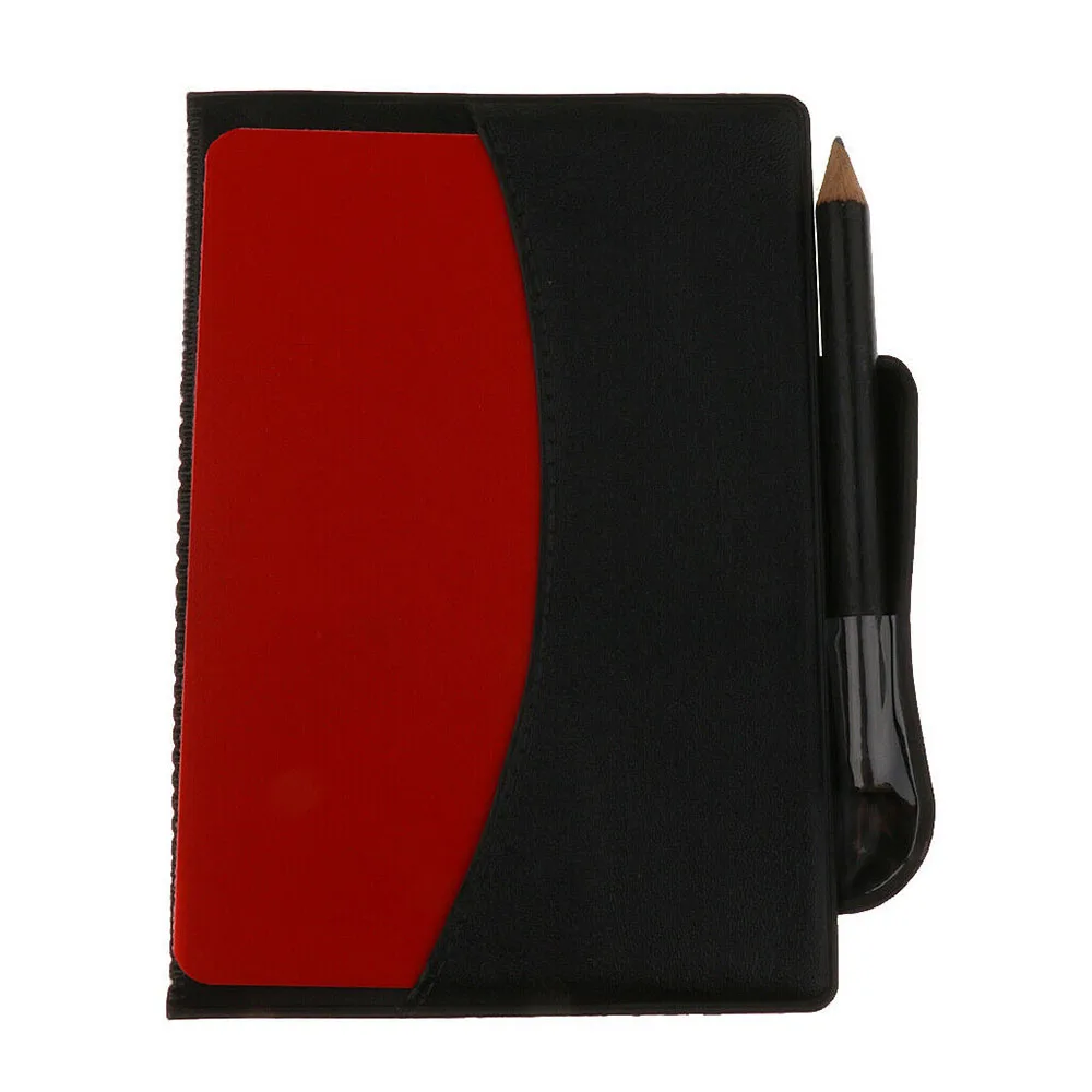

Football Soccer Referee Warning Card Wallet - Red /Yellow Sturdy Card Holder
