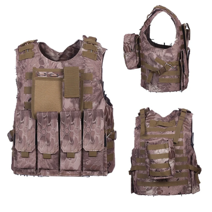 Военный Охотничий Тактический жилет броня для взрослых CS уличное защитное