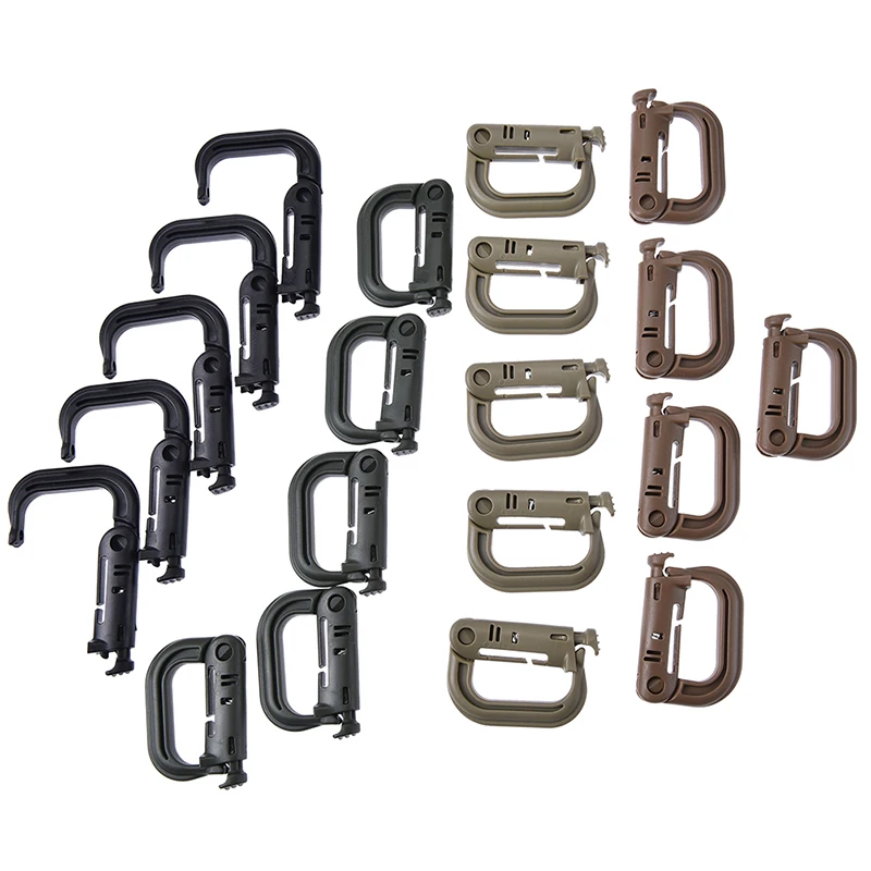 

Hot sale 5 PCS Plastic Clip Snap Type Ring Buckle Packpack Fast buckle