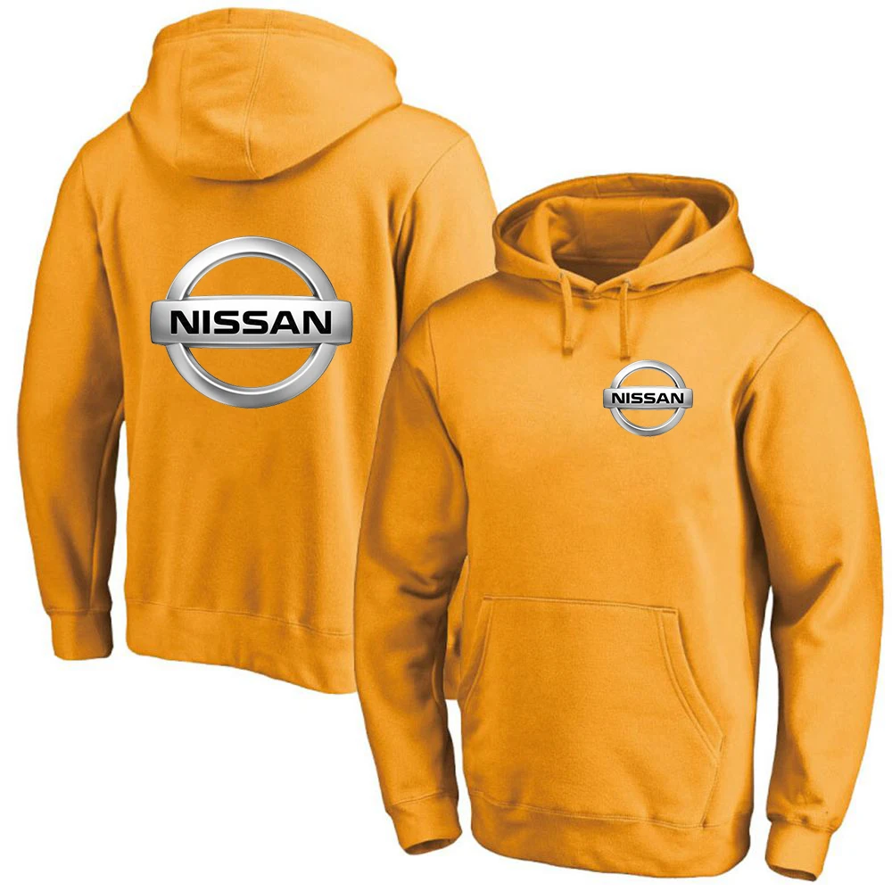 

New NISSAN Spring and Autumn Hoodies ize Pullover Fleece Cotton Sweatshirts Casual Fashion Fashion Coats Tops