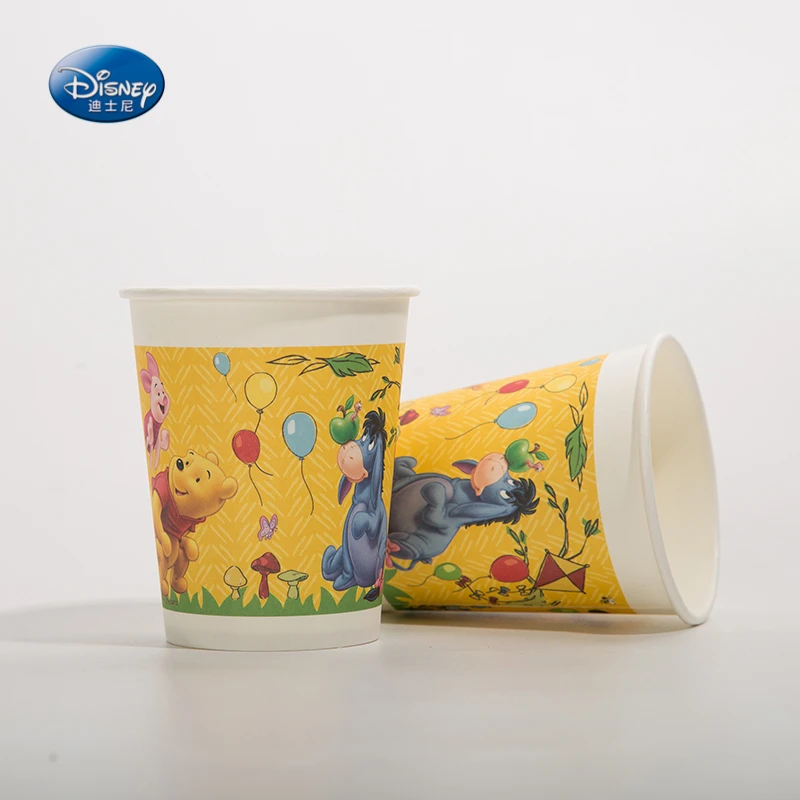 

34pcs/lot Disney Winnie the pooh birthday decorations Theme Party Supplies Set Plates Napkins Cups Kit for Kids Birthday Decor