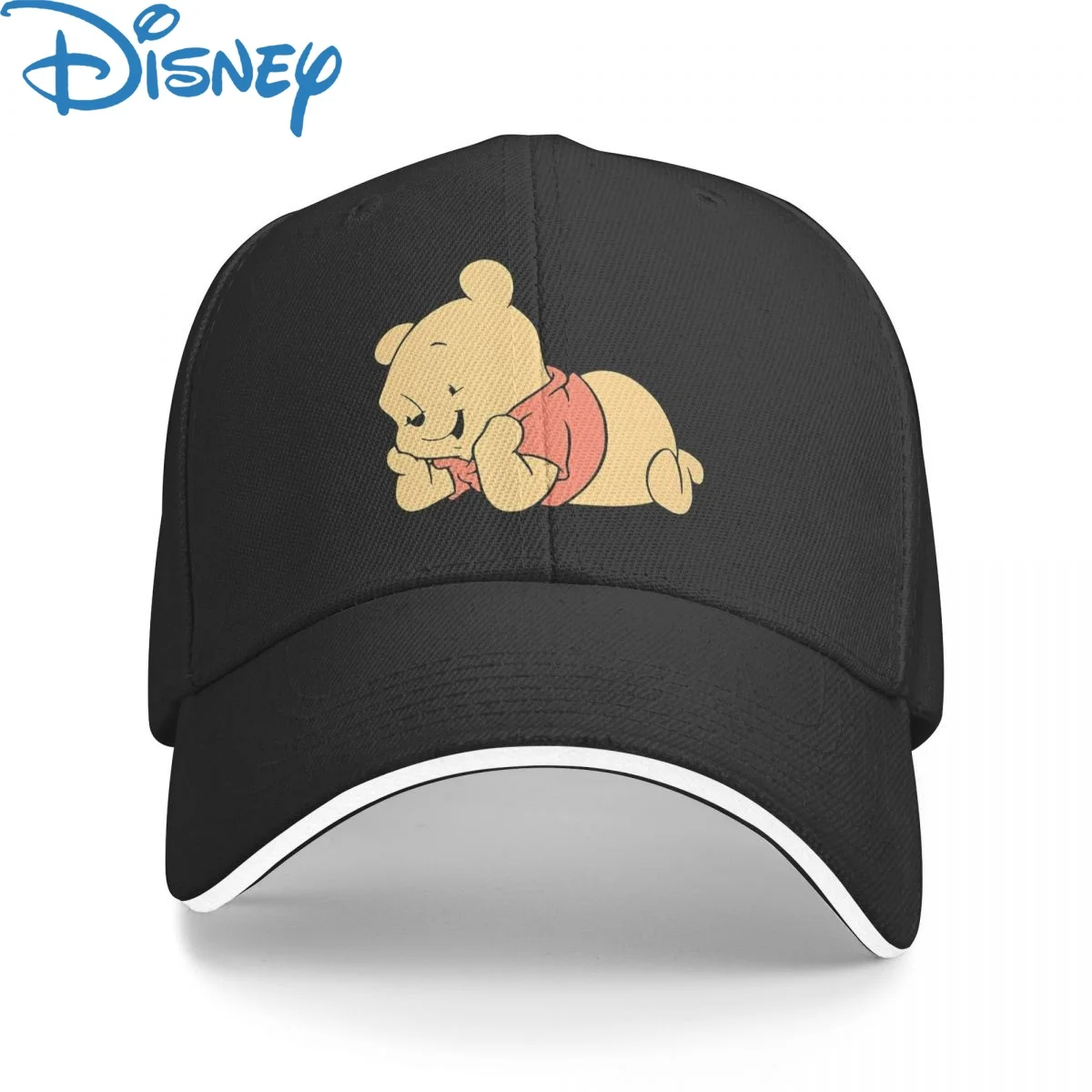 

Disney Baby Winnie The Pooh Bob Baseball Cap Men Women Hip Hop Dad Sun Hat Trucker Hat 04
