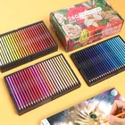260 520 полноцветный новый профессиональный фотографический карандаш, деревянный мягкий цветной карандаш для акварели, набор карандашей для школьного рисования