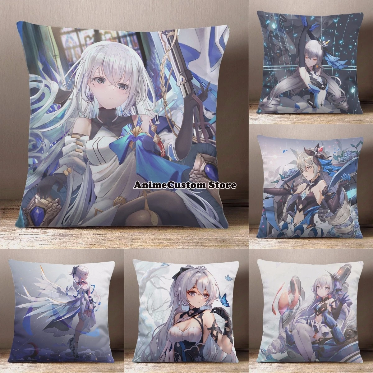 

Игрушка Honkai Impact 3, квадратная подушка для декорирования дакимакура Сафа