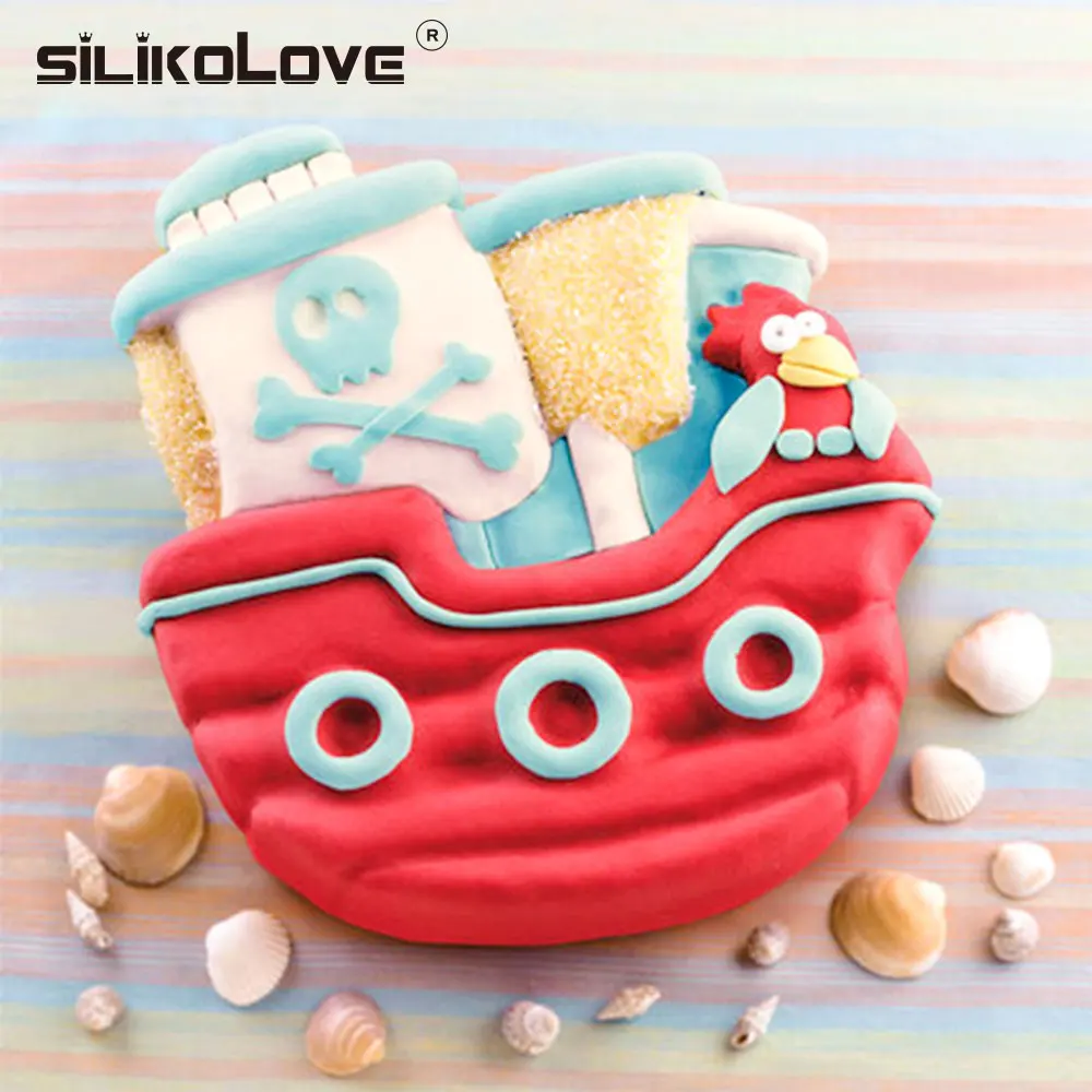 Силиконовая форма для торта SILIKOLOVE в виде мультяшных животных выпечки сделай сам