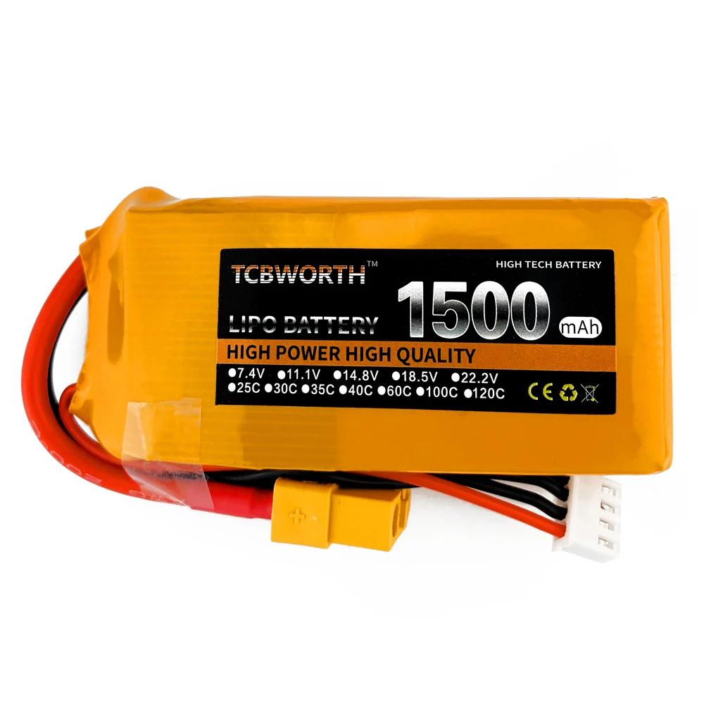 2 шт. новые батареи 3S RC LiPo 11 1 В 1500 мАч 60C Max 120C для радиоуправляемого вертолета