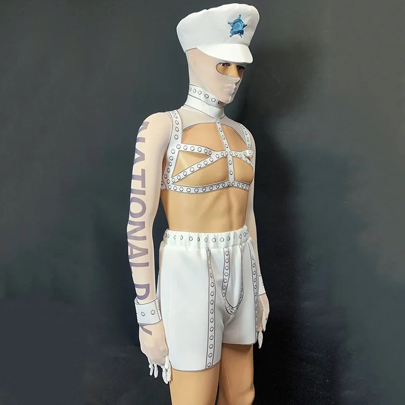 Новый наряд на день рождения для женщин и мужчин белый бандажный комбинезон