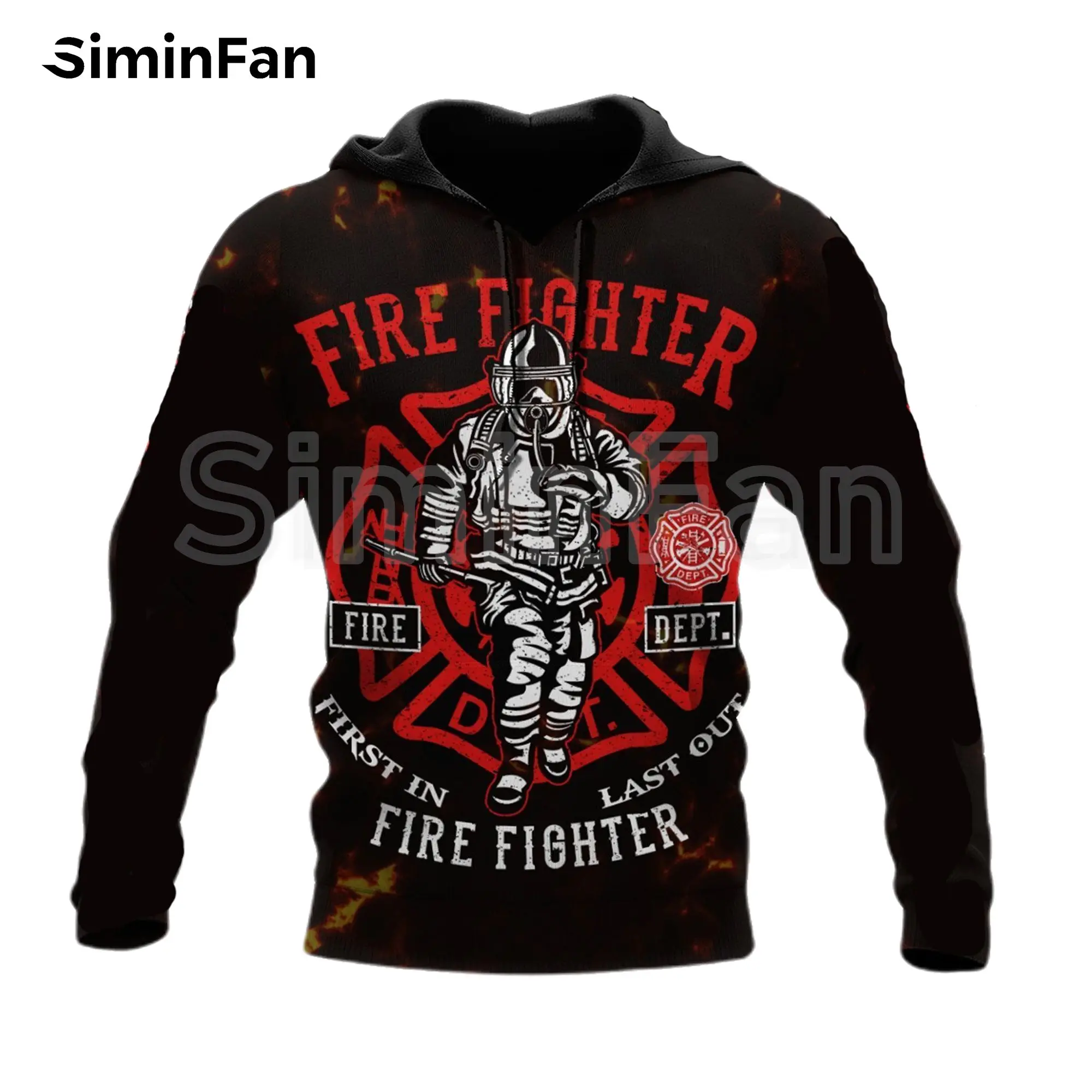 

Firefighter Fireman Camo Mens 3D Print Hoodies Unisex Casual Sweatshirt Harajuku Pullover Women Tracksuit Coat Hip-Hop Jacket 25