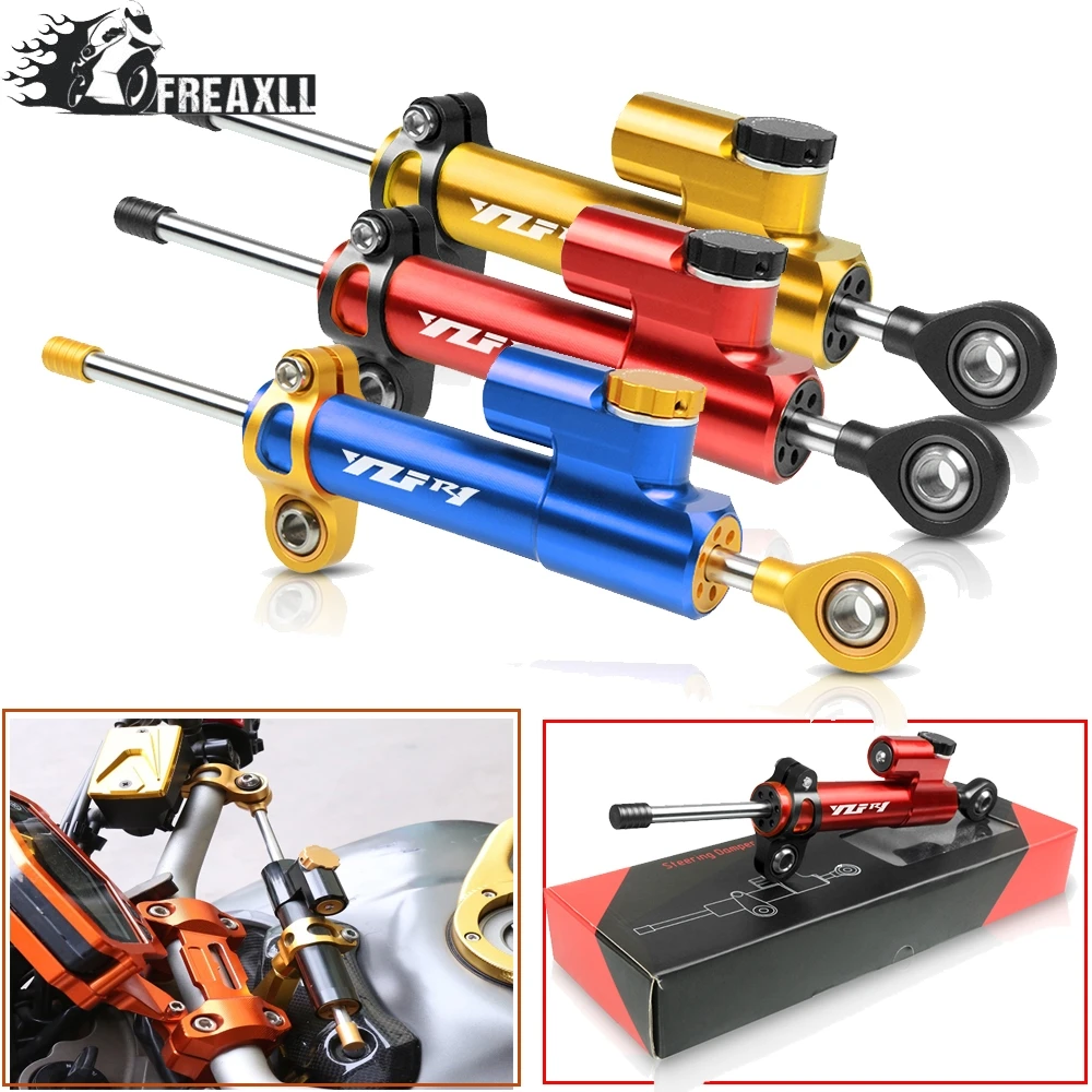 Стабилизатор рулевого управления для мотоцикла Линейный Обратный контроль