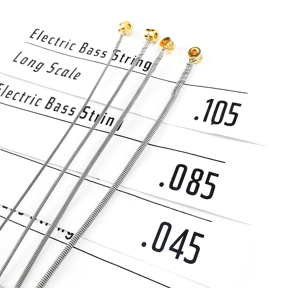 

Electric Base Strings Coated Nickel Plated Steel Long Scale Bass Strings 45-105