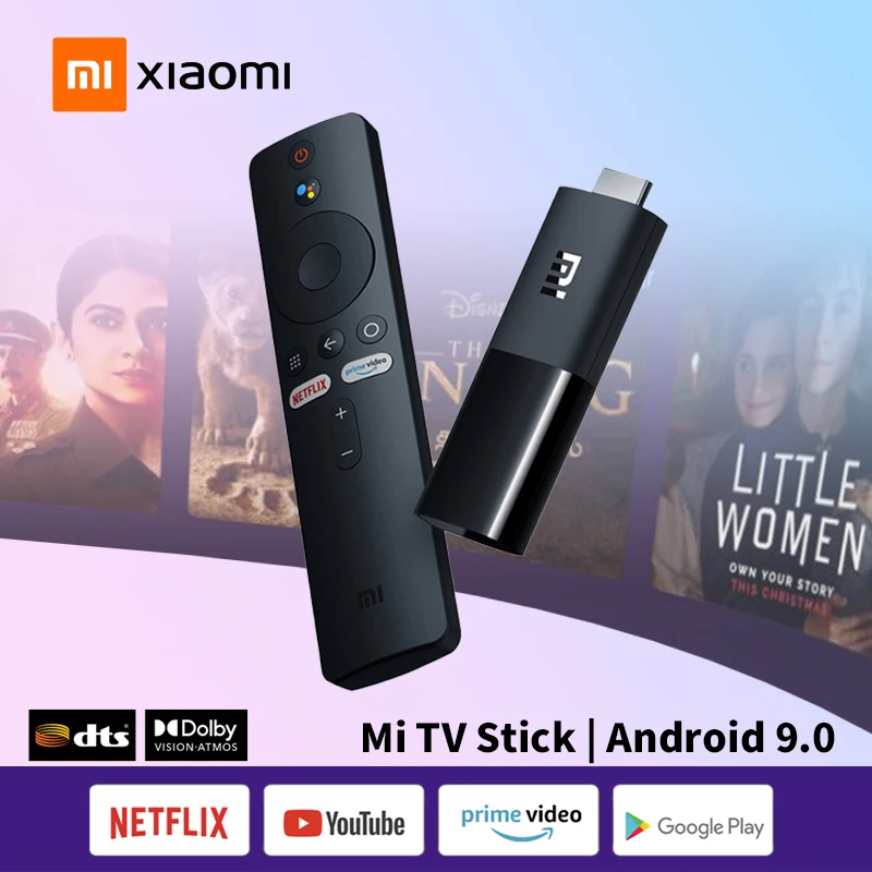 ТВ приставка Xiaomi Mi Android TV 9 0 четырехъядерный 1080P Dolby DTS декодирование аудио 1 ГБ 8
