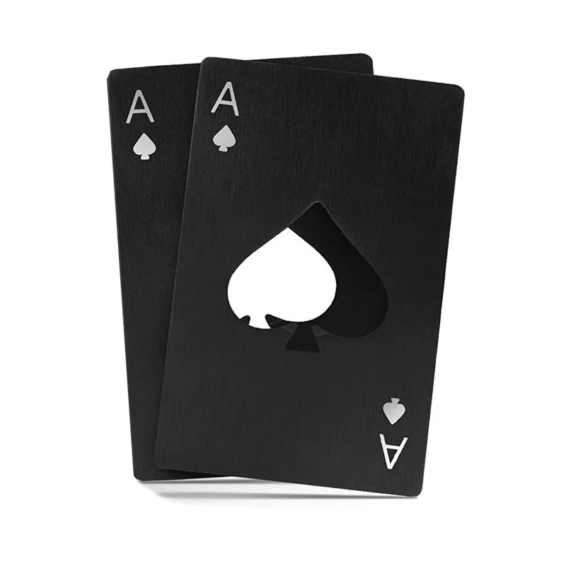 Новый стильный покер игральные карты Ace of Spades Бар Инструмент газировка пиво