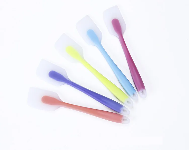 Силиконовый скребок для выпечки антипригарный шпатель масла нейлоновый