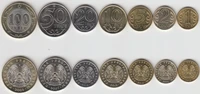 a set of 7 kazakhstan pieces brand new 100 authentic original coin collectibles unc