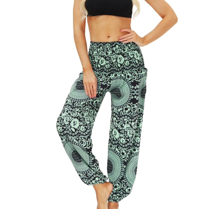 

Summer Hippie Bohemian Loose Fitness Gypsy Yoga Harem Pants