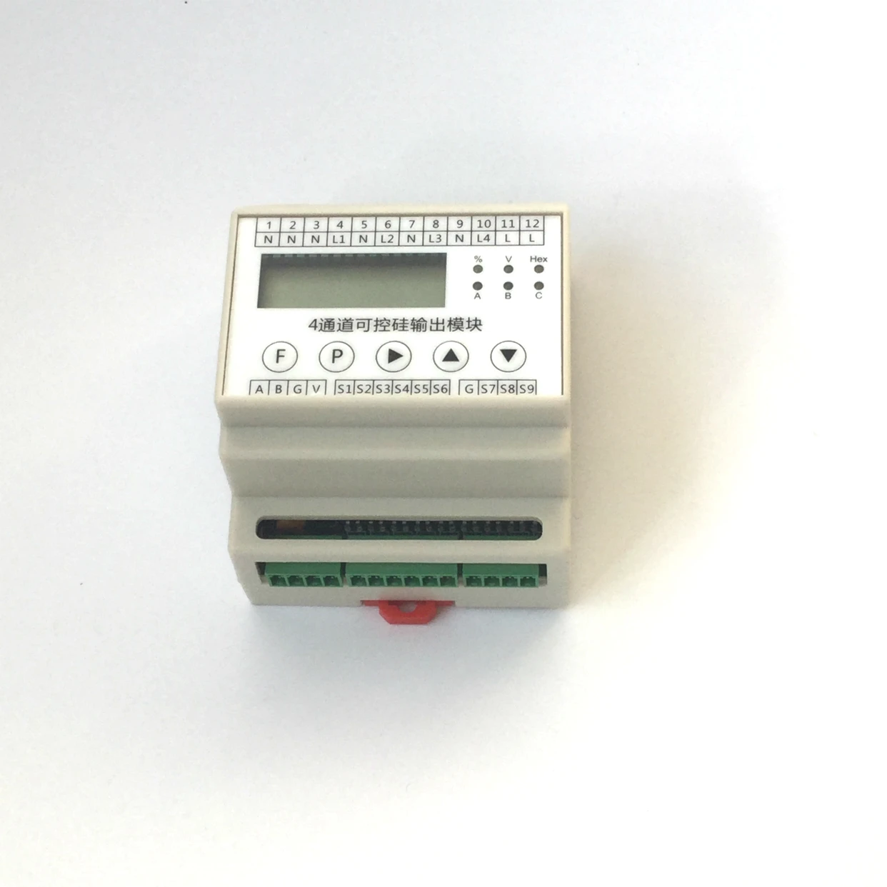 

4-полосный кремниевый контролируемый модуль затемнения LCD RS485 Modbus
