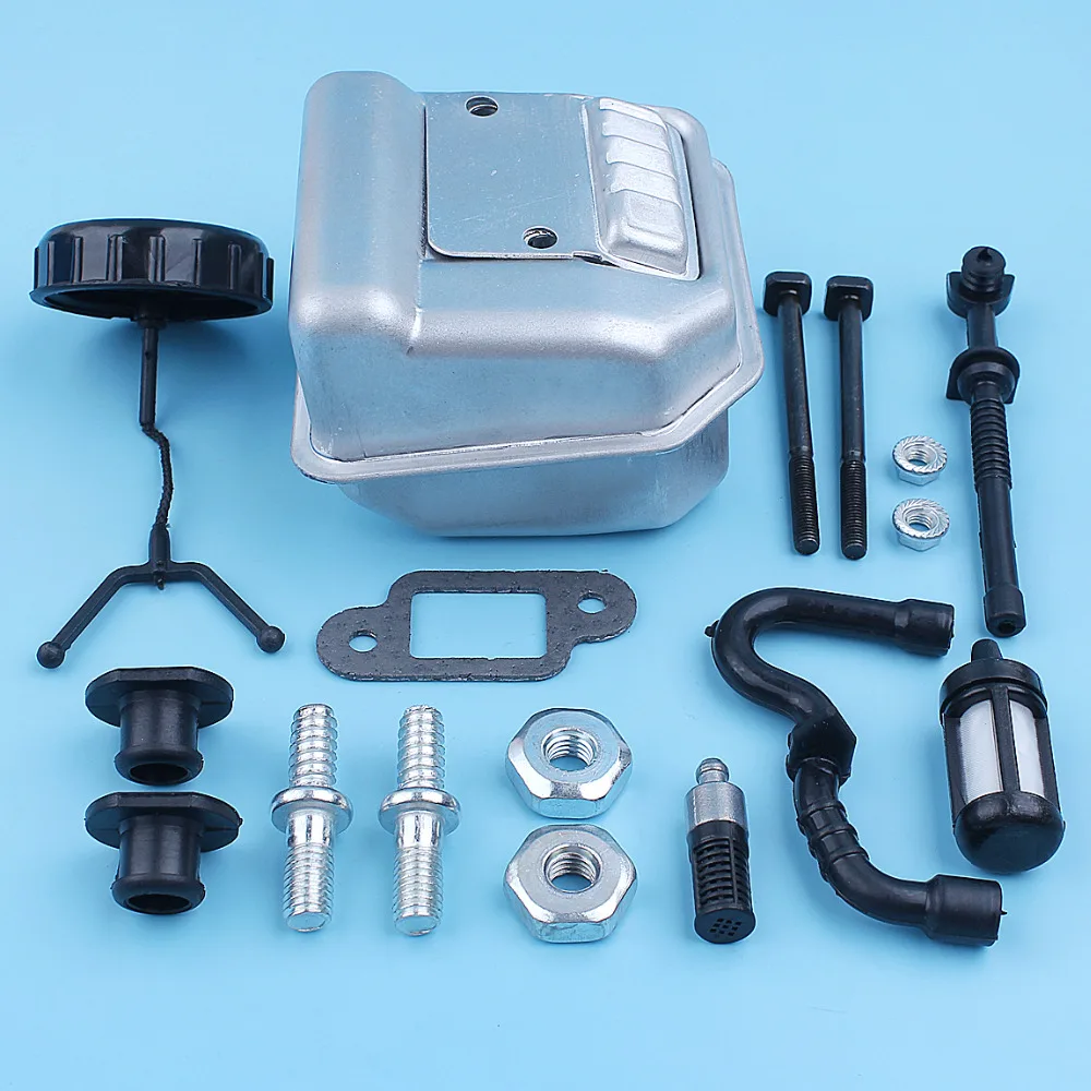 Комплект глушителей выхлопных газов для Stihl 018 MS180 017 MS170 MS 180 170 MS180C MS170C цепная пила