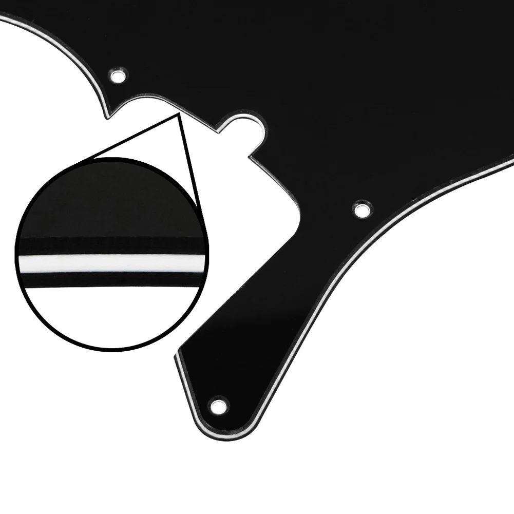 10 отверстий JB бас SSH гитарная Накладка для защиты от царапин крыла Стандартный