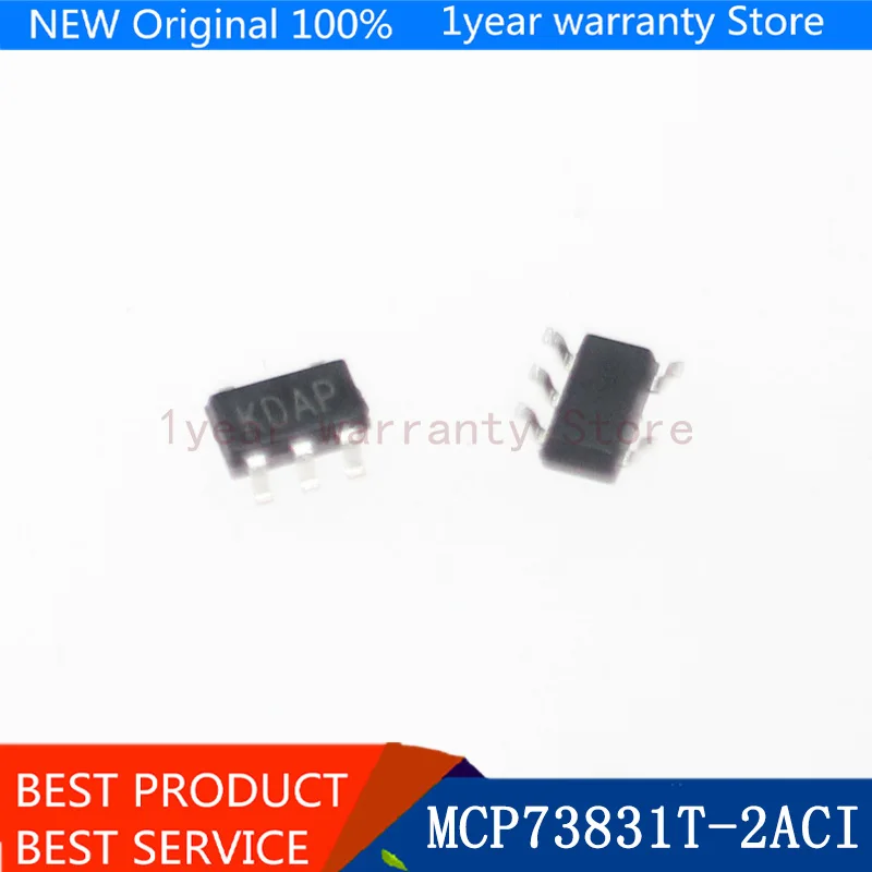 {Новый оригинальный} 10PCS MCP73831T 2ACI/OT SOT23 5 SOT MCP73831 SMD|Пульты ДУ| |