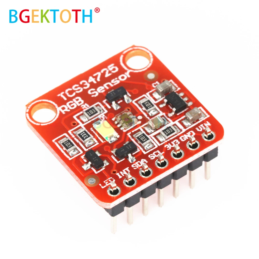 

Модуль платы разработки цветного датчика TCS34725 RGB