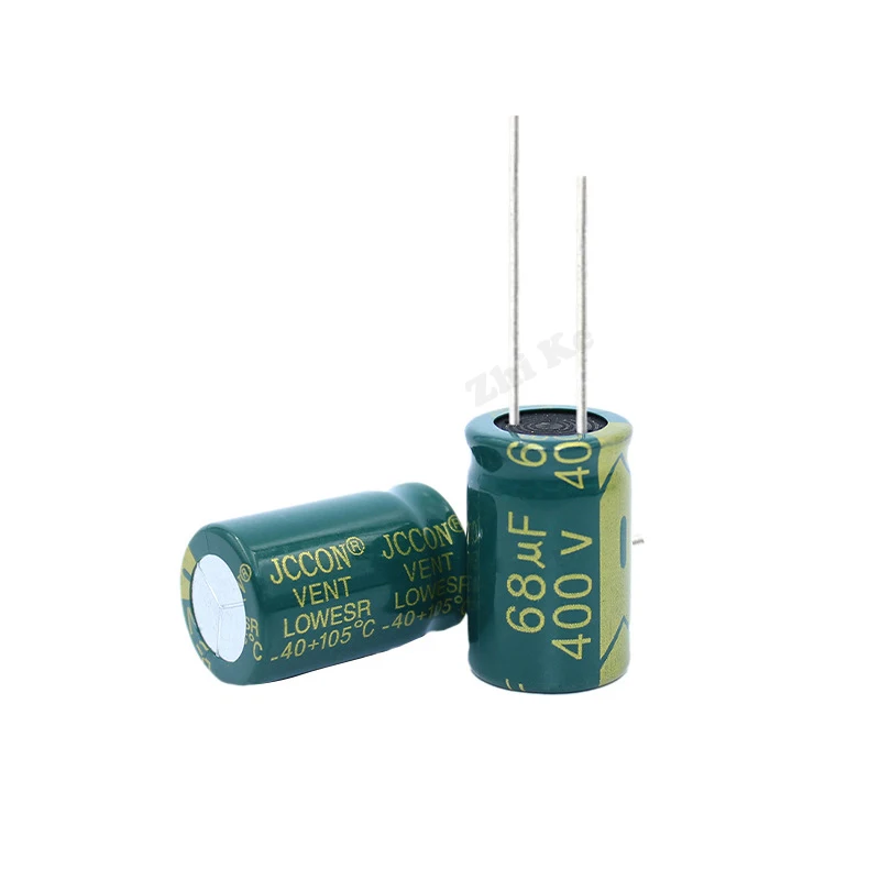 Электролитический конденсатор алюминиевый низкого ESR 68 мкФ 400 В 16*22 мм, 5 шт. Высокочастотные электрические конденсаторы 20% наращивания.