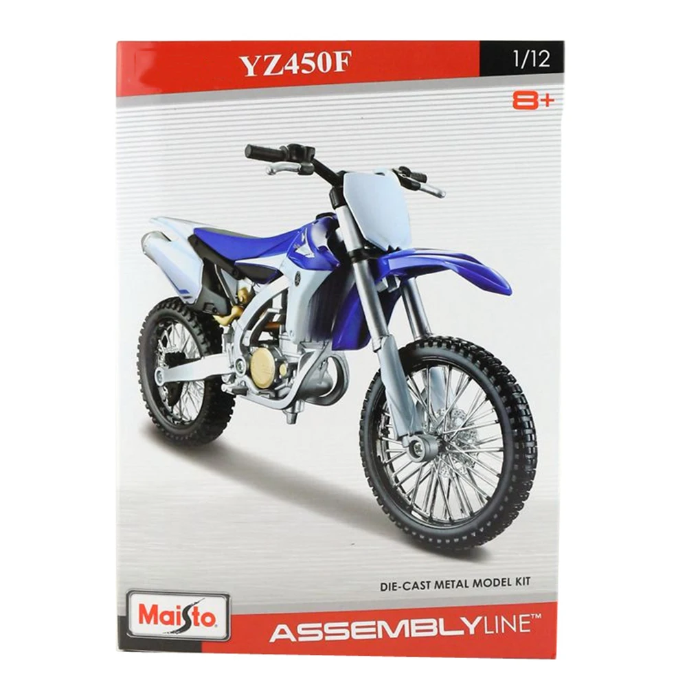 Дешевые игрушки, подарки, Maisto, 1:12, YZ, 450F, сборка, сделай сам, модель мотоцикла, велосипеда, модель, Dirt Bike, игрушка, набор, мото, детские игрушки, коллекция