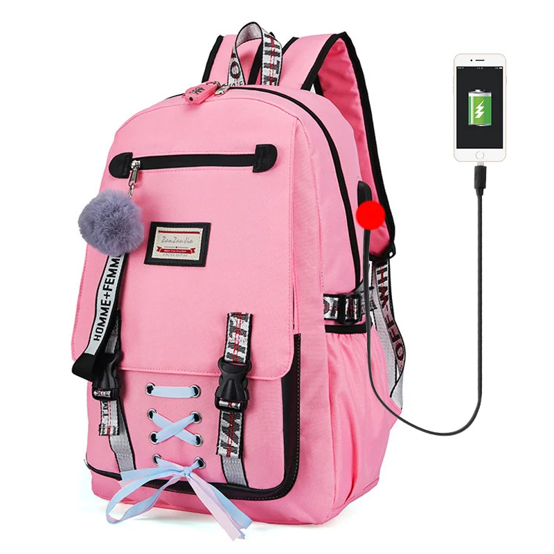 5 шт./компл. холст школьный рюкзак Mochila Feminina рюкзак Для женщин, женский рюкзак, школьные сумки для девочек подростков рюкзак школьная сумка