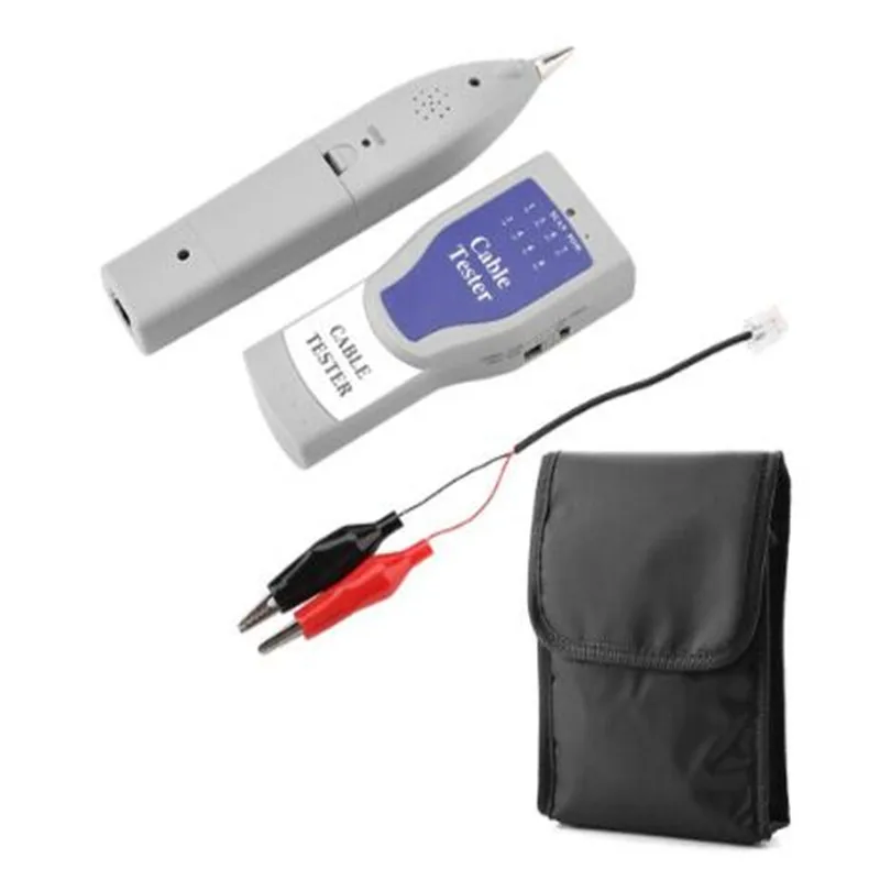 

New 60V Network Cable Tester line tester SML-TS switch live POE line finder RJ11 RJ45