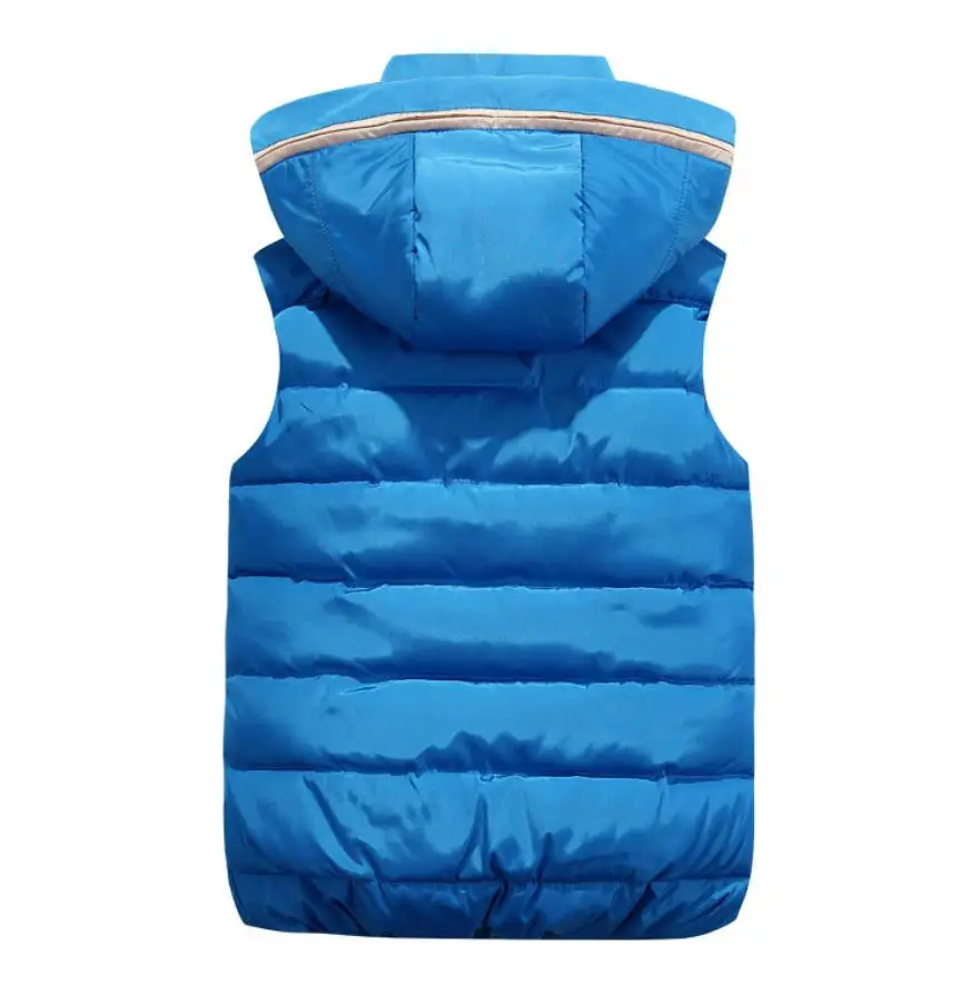 Осенне зимний детский жилет пуховой для девочек и мальчиков детская куртка без