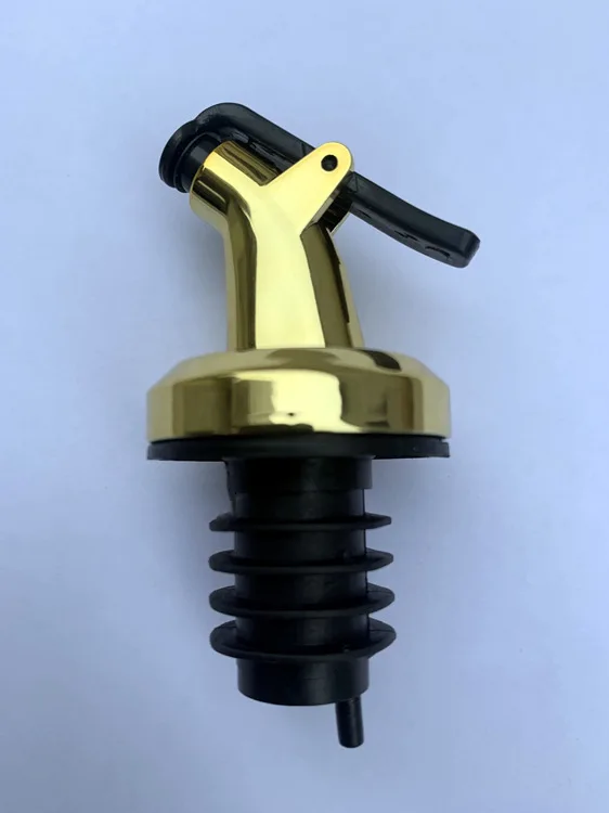 Серебряный масленка соевый соус бутылка для уксуса насадка масла сопло крышка