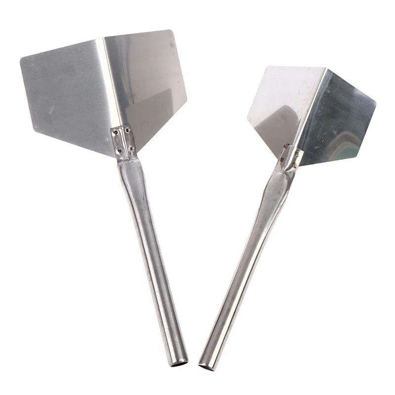 

2Pc Stainless Steel Garden Metal Handle 90 Degree Drywall Outdoor Corner Trowel