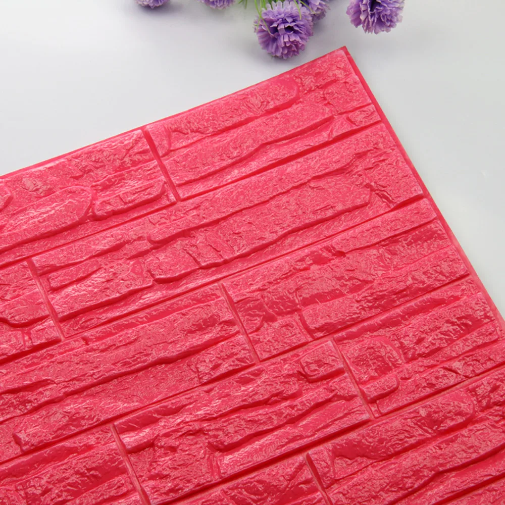 Настенные панели из пенополиэтилена с объемным изображением кирпичной кладки