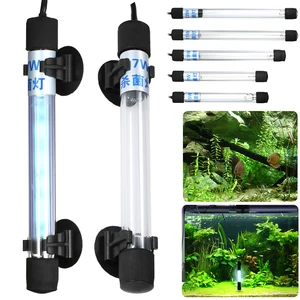 УФ-стерилизатор UVC для аквариума, погружная лампа для дезинфекции, бактерицидный светильник для очистки водорослей