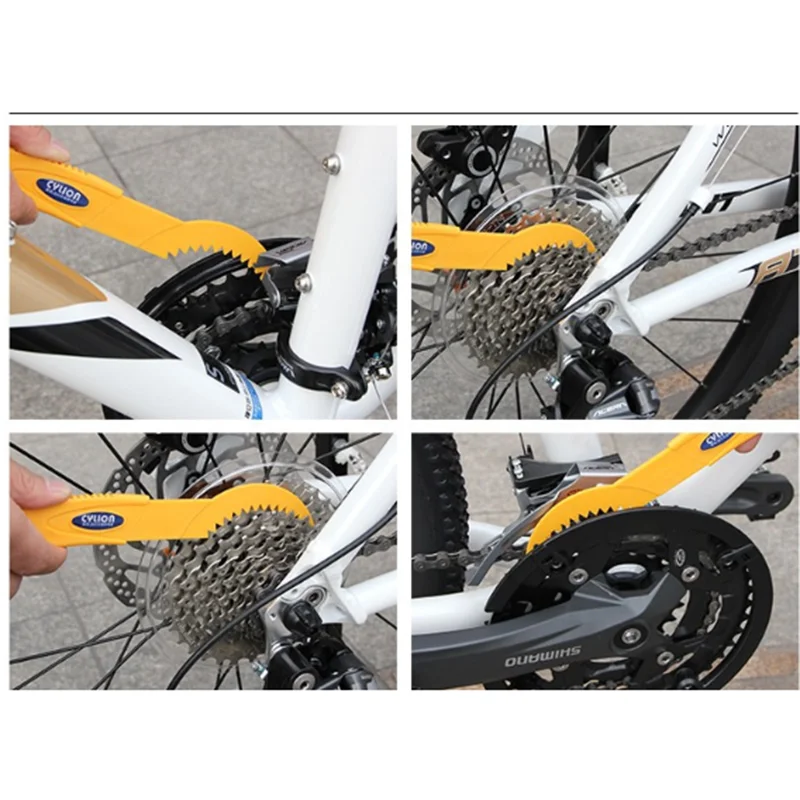 Набор для чистки велосипедной цепи щетки шин набор инструментов перчатка