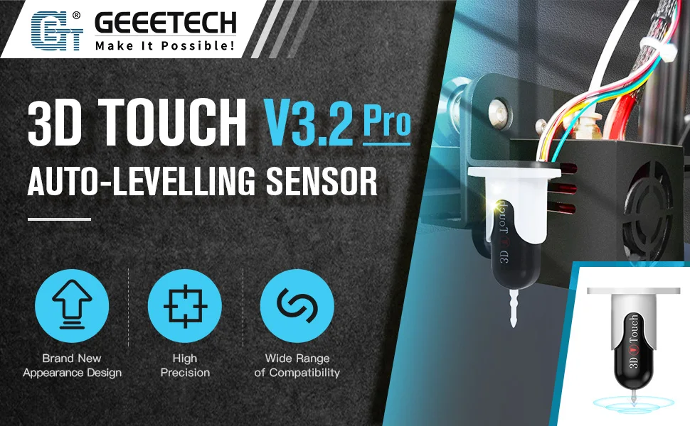 Датчик автоматического выравнивания Geeetech новая версия 3D Touch V3.2 Pro для 3D-принтера