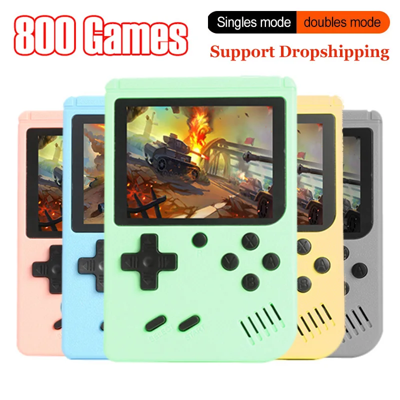 800/500 игра Карманная игровая консоль 3 0 дюймов мини портативная 8 бит Ретро