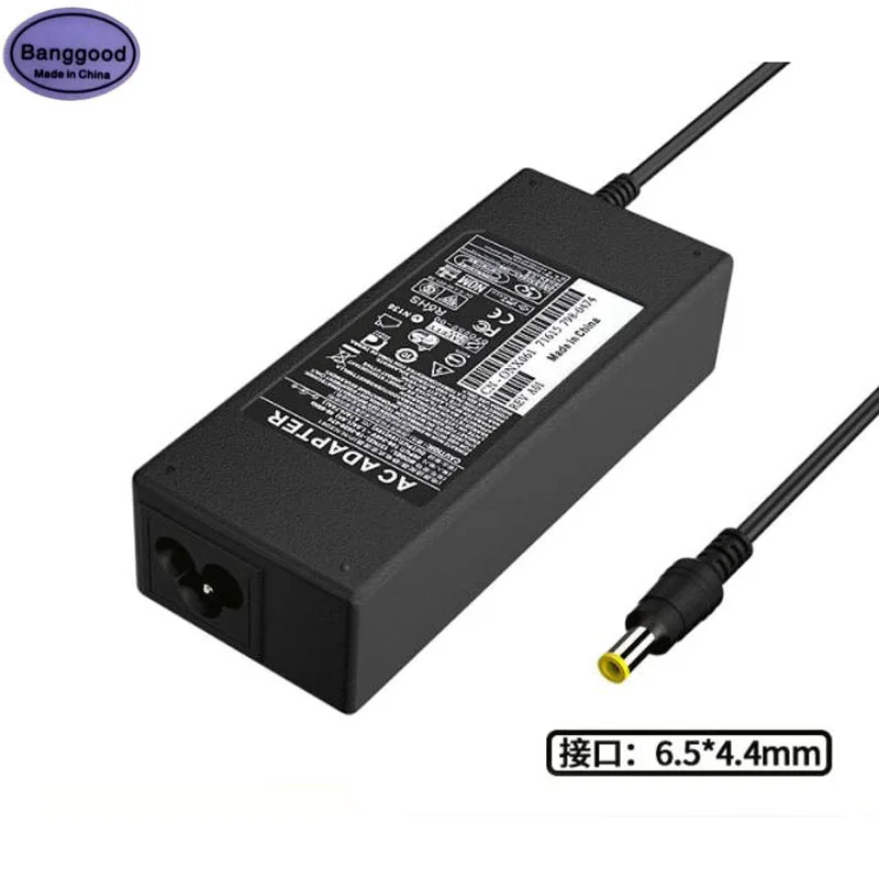 Зарядное устройство для ноутбука 19,5 в, 6,5 А, 4,4 x мм, 90 Вт